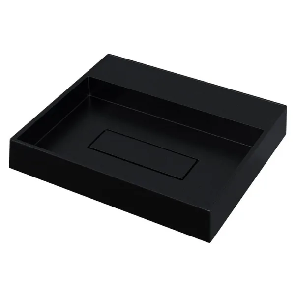 Накладная раковина Uperwood Tanos Quartz RTanosQuartz50K 50 см, без отверстия для смесителя, космос Sancos — Оригинал