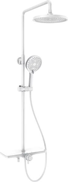 Душевая стойка AQUAme AQM8002W, белая Sancos — Оригинал