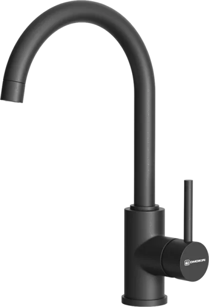 Смеситель для кухни Omoikiri Shinagawa P-BL черный Sancos — Оригинал