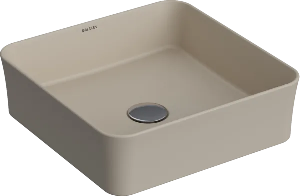 Накладная раковина Berges Ego SL 39x39 матовый жасмин Sancos — Оригинал