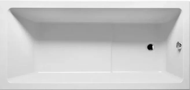 Акриловая ванна Riho Lusso Plus B006001005 без опоры 170x80 см, встраиваемая, белая Sancos — официальный сайт