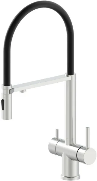 Смеситель для кухни Oliveeka K OL-458009-BN никель матовый Sancos — Оригинал