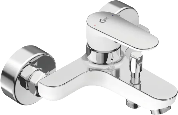 Смеситель для ванны с душем Ideal Standard Tyria BC157HO, Matt White Chrome Sancos — Оригинал
