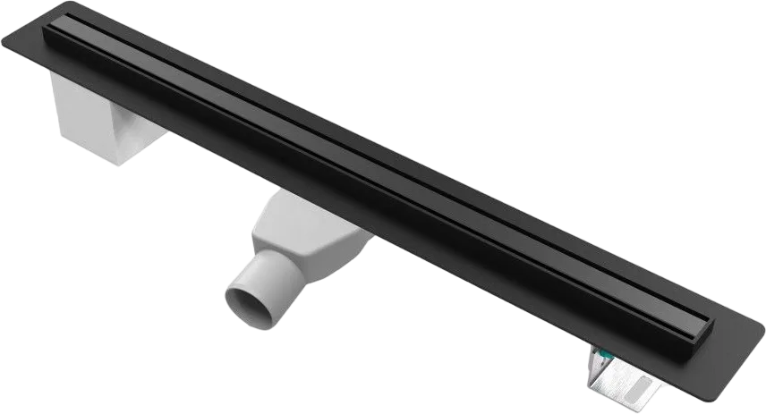 Душевой трап (лоток) MCH Chudej Slim Line CH700SLC, 70 см, матовый черный Sancos — официальный сайт