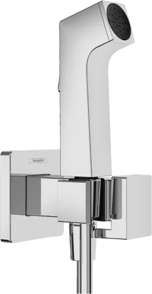 Гигиенический душ Hansgrohe Bidette E 1jet 29233000, со смесителем, C ВНУТРЕННЕЙ ЧАСТЬЮ, хром Sancos — Оригинал