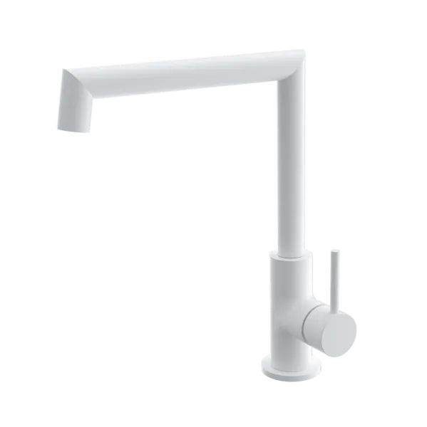 Смеситель для кухни Wonzon & Woghand WW-L1005-MW матовый белый Sancos — Оригинал