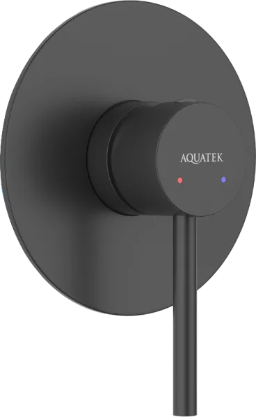 Встраиваемый смеситель AQUATEK Европа AQ1366MB С ВНУТРЕННЕЙ ЧАСТЬЮ, матовый черный Sancos — Оригинал