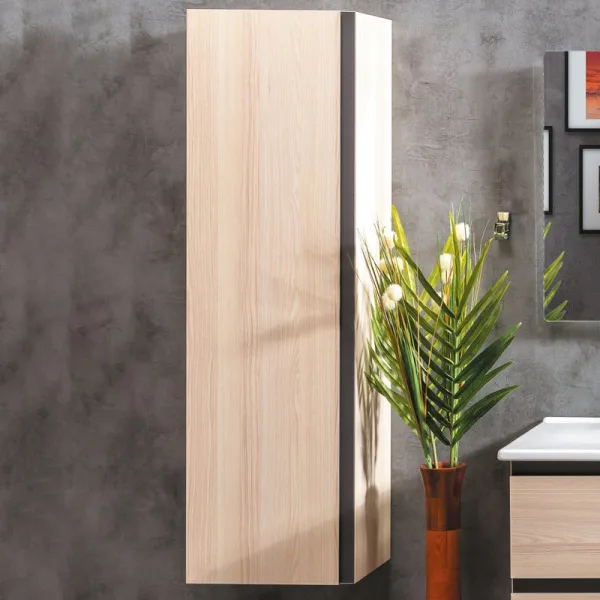 Шкаф-пенал для ванной Armadi Art Capolda light wood Sancos — Оригинал
