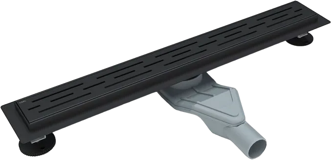 Душевой трап (лоток) Esbano Combi Rain 60 cм, матовый черный Sancos — официальный сайт