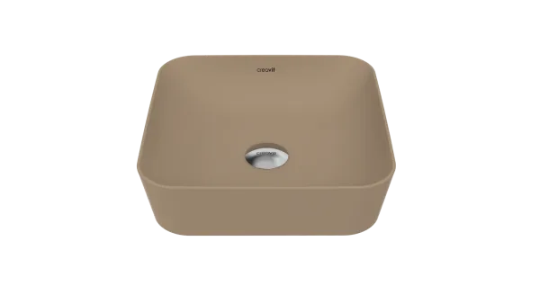 Накладная раковина Creavit Ultra UL040-00CM00E-0000 капучино Sancos — Оригинал