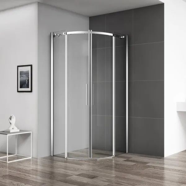 Душевой уголок BelBagno Acqua R-2-100-C-Cr профиль хром Sancos — Оригинал