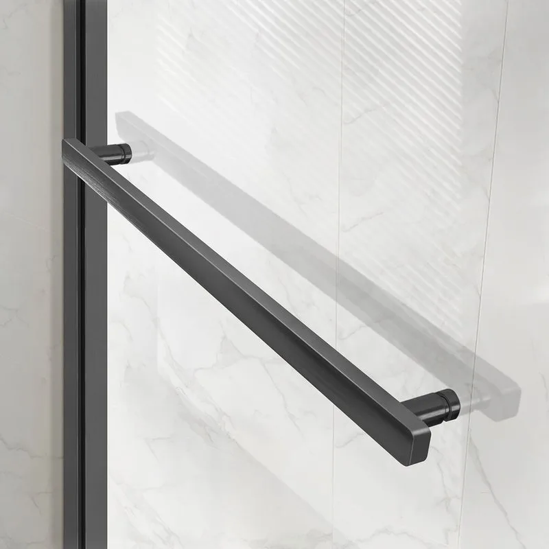 Душевой уголок Vincea Slim Soft VSR-1SS9012CLGM 120x90, профиль вороненая сталь, стекло прозрачное Sancos — официальный сайт