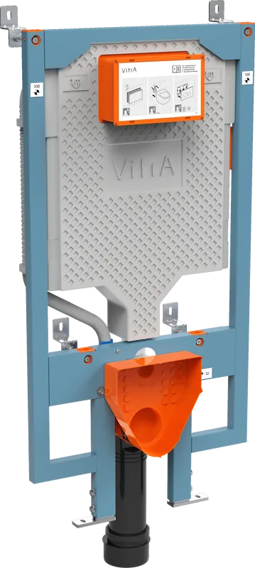 Система инсталляции для унитазов VitrA Vpro 765-5800-01, + Кнопка смыва VitrA 740-0580 хром Sancos — официальный сайт