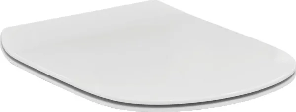 Крышка-сиденье Ideal Standard Tesi T352701 с микролифтом, петли хром Sancos — Оригинал