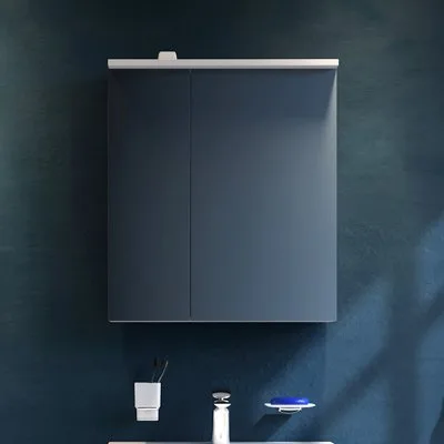 Зеркало-шкаф AM.PM Spirit V2.0 60 R с LED-подсветкой, белый глянец Sancos — Оригинал