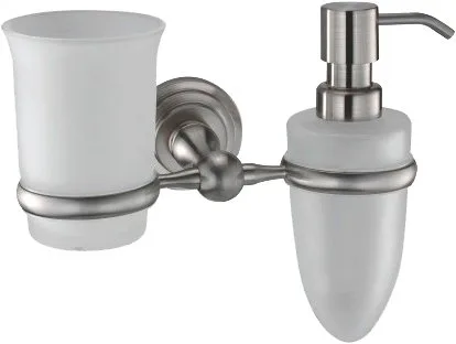 Дозатор Wasserkraft Ammer K-7089 со стаканом Sancos — Оригинал