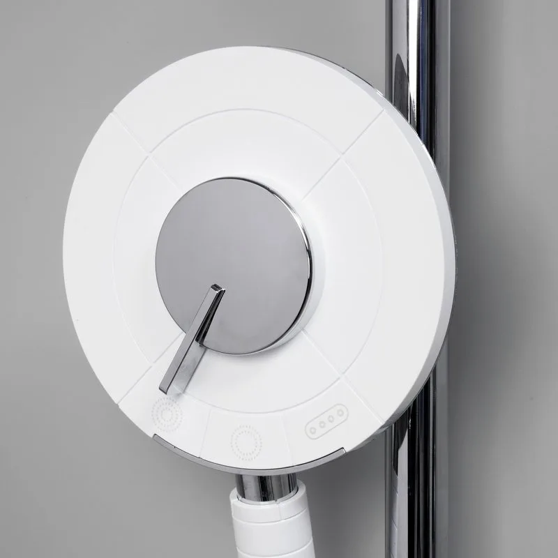 Душевая стойка Wasserkraft Mindel 8500 A185.067.059.WM, белая Sancos — официальный сайт