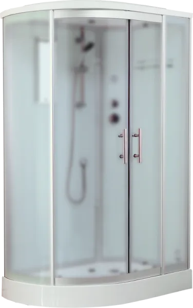 Душевая кабина Timo Standart T-6602SRF Silver Fabric R с низким поддоном Sancos — Оригинал