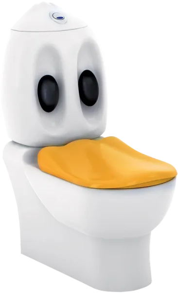 Детский унитаз-компакт Creavit Ducky DC361 Sancos — Оригинал
