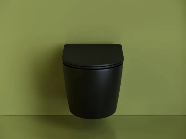 Унитаз подвесной Ceramicanova Uno Rimless CN11001MB Sancos — Оригинал