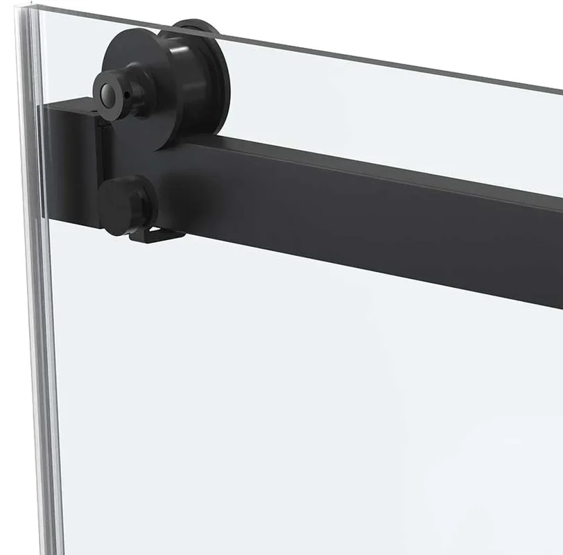 Душевая дверь в нишу Vincea Como Soft VDS-1CS110CLB 110 см профиль черный Sancos — официальный сайт