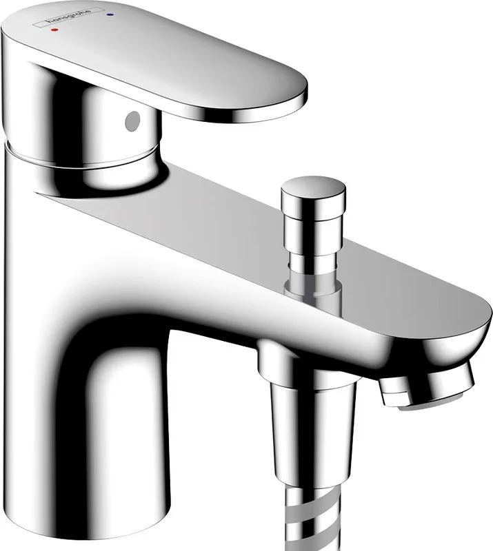 Смеситель на борт ванны Hansgrohe Vernis Blend 71444000, хром Sancos — официальный сайт
