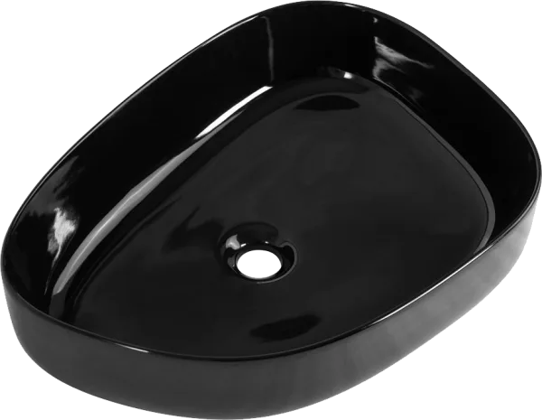 Накладная раковина BelBagno BB1435-NERO Sancos — Оригинал