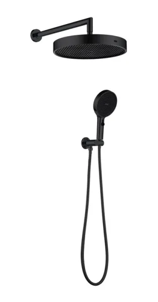 Душевой гарнитур Boheme Cell 427-SGM, глянцевый антрацит Sancos — Оригинал