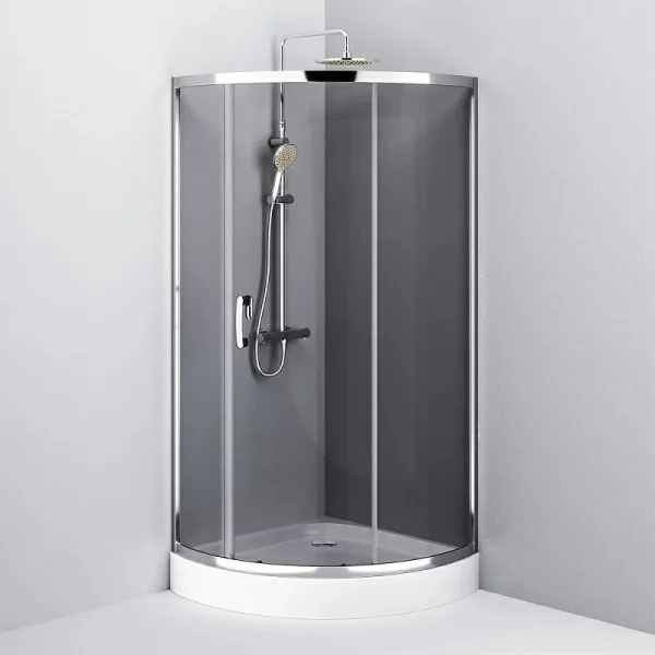 Душевой уголок AM.PM Like W83UG-315-090CG 90x90 профиль хром, стекло тонированное Sancos — Оригинал