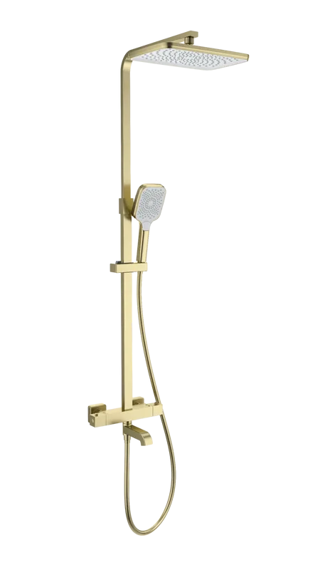 Душевая стойка Wonzon & Woghand STAY 3 WW-B3026-T1-BG, брашированное золото Sancos — официальный сайт