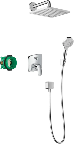 Душевой комплект Hansgrohe Crometta E 27957000 Sancos — Оригинал