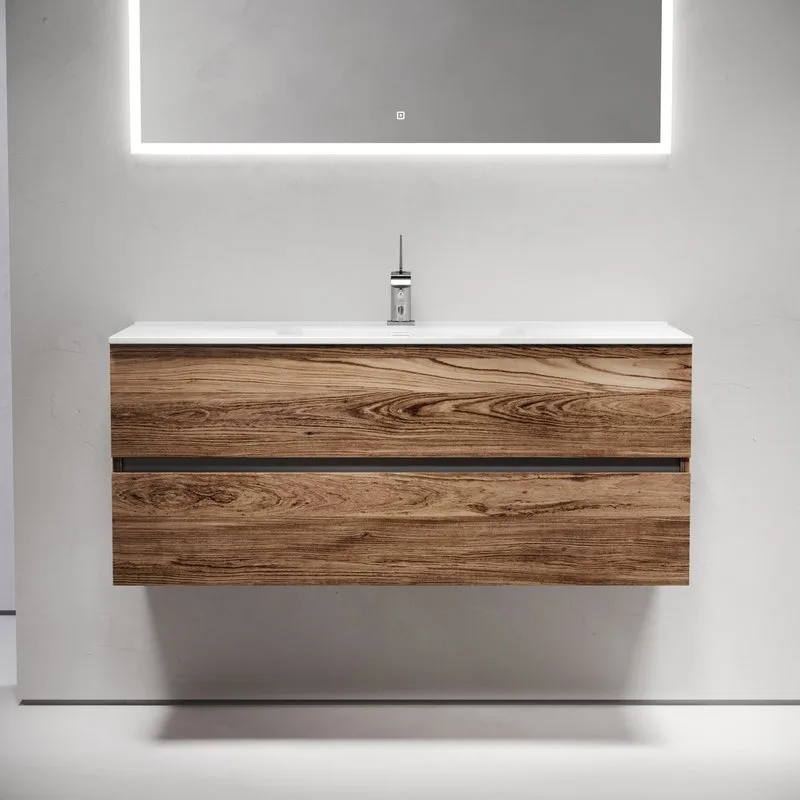 Тумба с раковиной Sancos Urban 120 дуб чарльстон, белая раковина CN7006 Sancos — официальный сайт