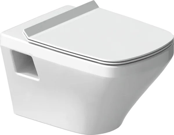 Унитаз подвесной Duravit DuraStyle 2539090000 63790000 с микролифтом, глянцевый белый Sancos — Оригинал