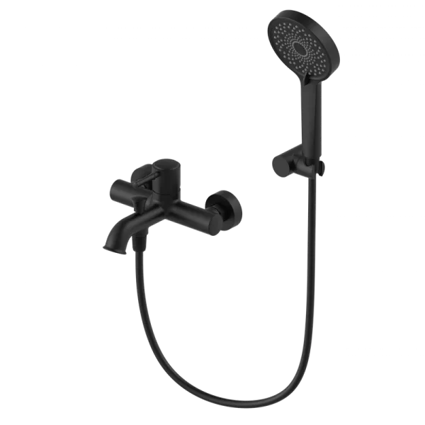 Смеситель для ванны с душем Wonzon & Woghand WW-88037073-MB, матовый черный Sancos — Оригинал