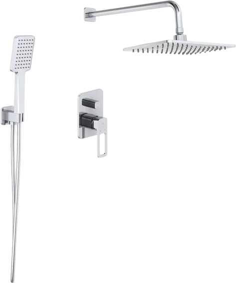 Душевой комплект IDDIS Slide SLISB02i67, С ВНУТРЕННЕЙ ЧАСТЬЮ, хром Sancos — Оригинал