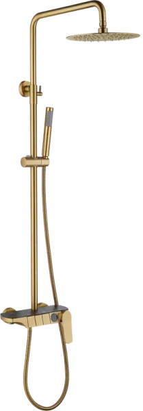 Душевая стойка RGW Shower Panels SP-33G, матовое золото Sancos — Оригинал