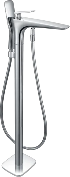 Напольный смеситель для ванны с душем AltroBagno Aperto 020201 Cr, С ВНУТРЕННЕЙ ЧАСТЬЮ, хром Sancos — Оригинал