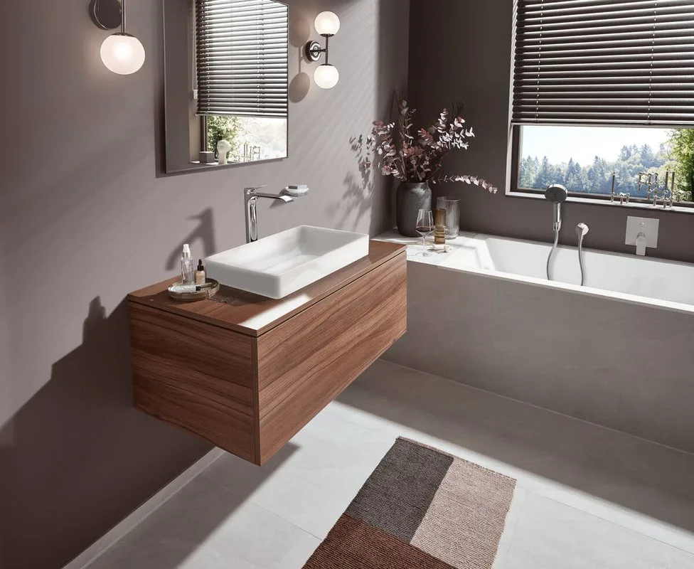 Встраиваемый смеситель Hansgrohe Vivenis 75415000, хром Sancos — официальный сайт