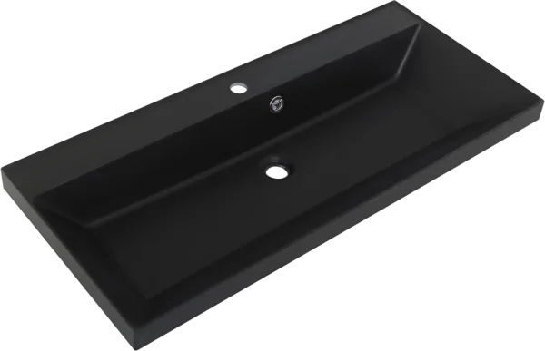 Мебельная раковина BelBagno BB900/450-LV-ART-AST-NERO черная матовая Sancos — Оригинал