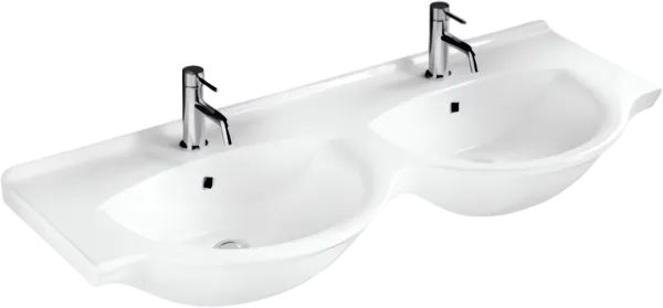 Раковина Hatria Sophie Y0Q501 125 см, белая Sancos — Оригинал