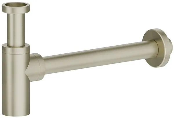 Сифон для раковины Newform X-Steel 316 244X.59.098, брашированное светлое золото Sancos — Оригинал