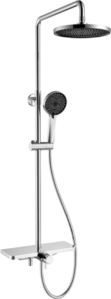 Душевая стойка AQUAme AQM8002CR, хром Sancos — Оригинал