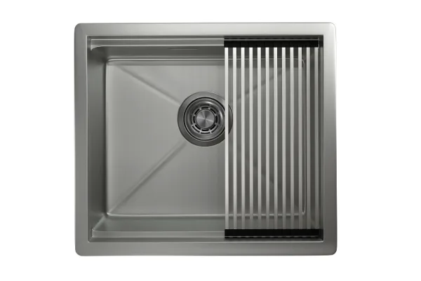Мойка кухонная Granula Kitchen Space 5045U матовая сталь Sancos — Оригинал