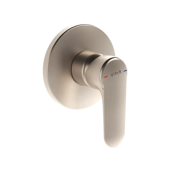 Встраиваемый смеситель VitrA Root Round A4272834EXP, брашированный никель Sancos — Оригинал