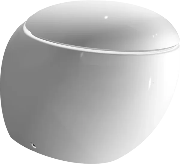 Чаша для унитаза приставного Laufen Alessi one Alessi One 2197.1.400.000.1 Sancos — Оригинал