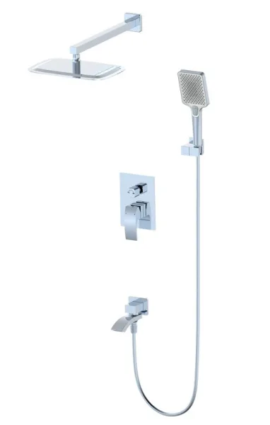 Душевой комплект Wonzon & Woghand WW-88939009A-CR, С ВНУТРЕННЕЙ ЧАСТЬЮ, хром Sancos — Оригинал