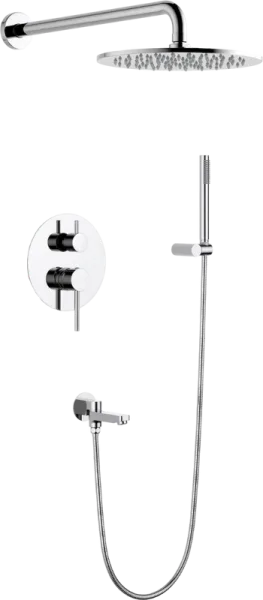 Душевой комплект Timo Saona SX-2379/00SM, С ВНУТРЕННЕЙ ЧАСТЬЮ, хром Sancos — Оригинал