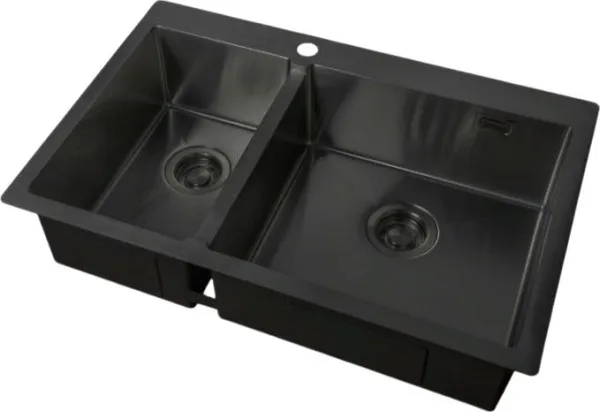 Мойка кухонная Zorg Light ZL R 780-2-510-R GRAFIT Sancos — Оригинал