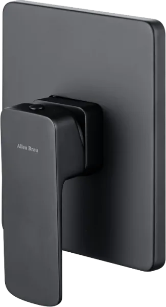 Встраиваемый смеситель для душа Allen Brau Infinity 5.21015-31 С ВНУТРЕННЕЙ ЧАСТЬЮ, чёрный матовый Sancos — Оригинал