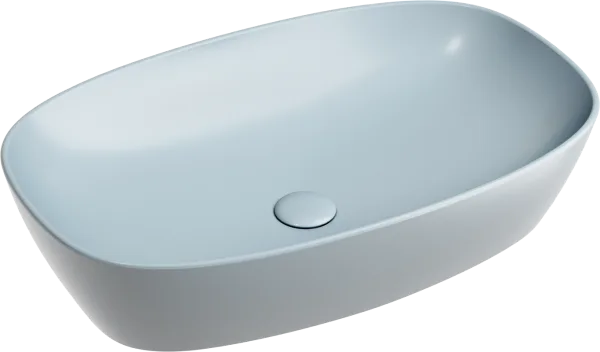 Накладная раковина Ceramicanova Element CN6049MHL серо-голубая матовая Sancos — Оригинал